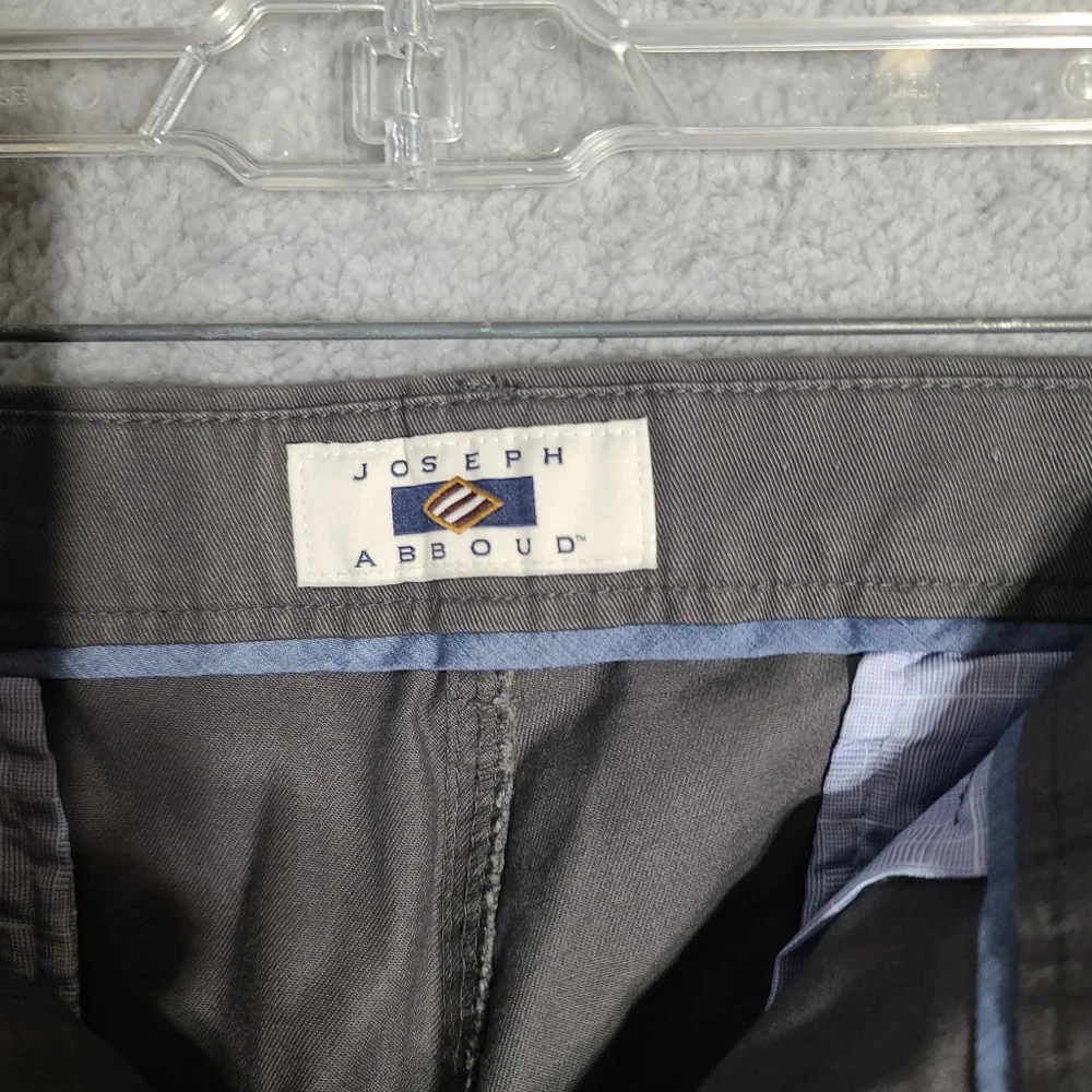 Joseph Abboud Gray Chinos Straight Leg - Picture 2 of 9